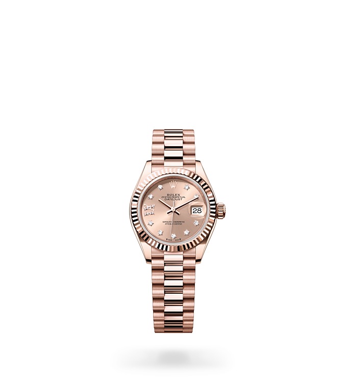 Rolex deals piccolo rosa